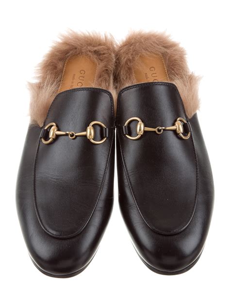 gucci schuhe schwarz|Gucci fur shoes style.